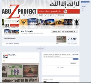 Facebook-Seite von Abu Z Projekt